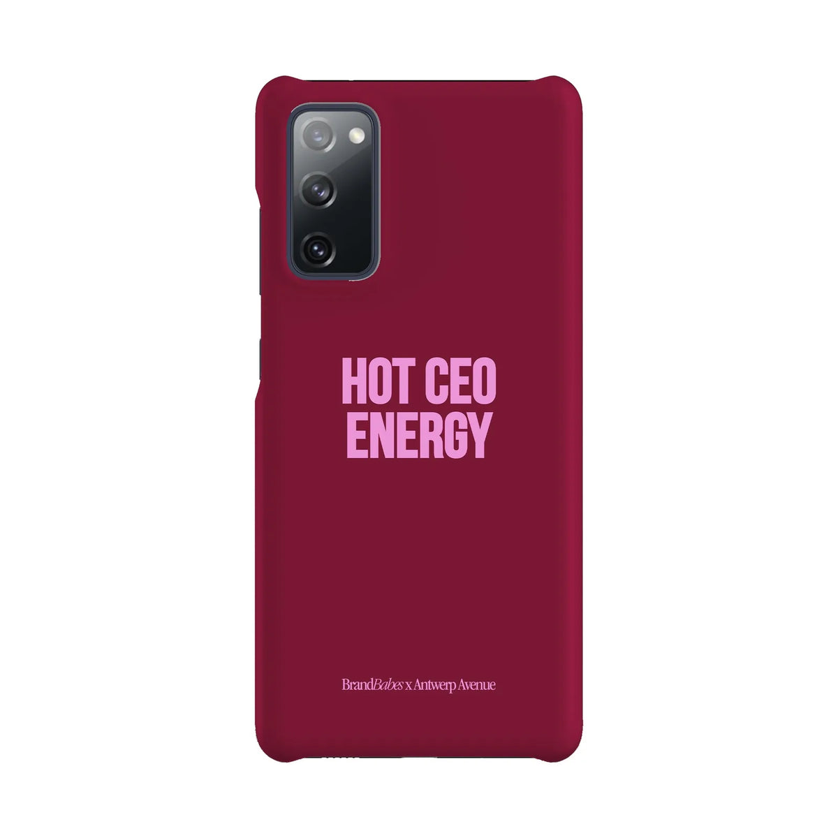 Hot CEO Energy - Case - Galaxy S20 FE Snap mockup
