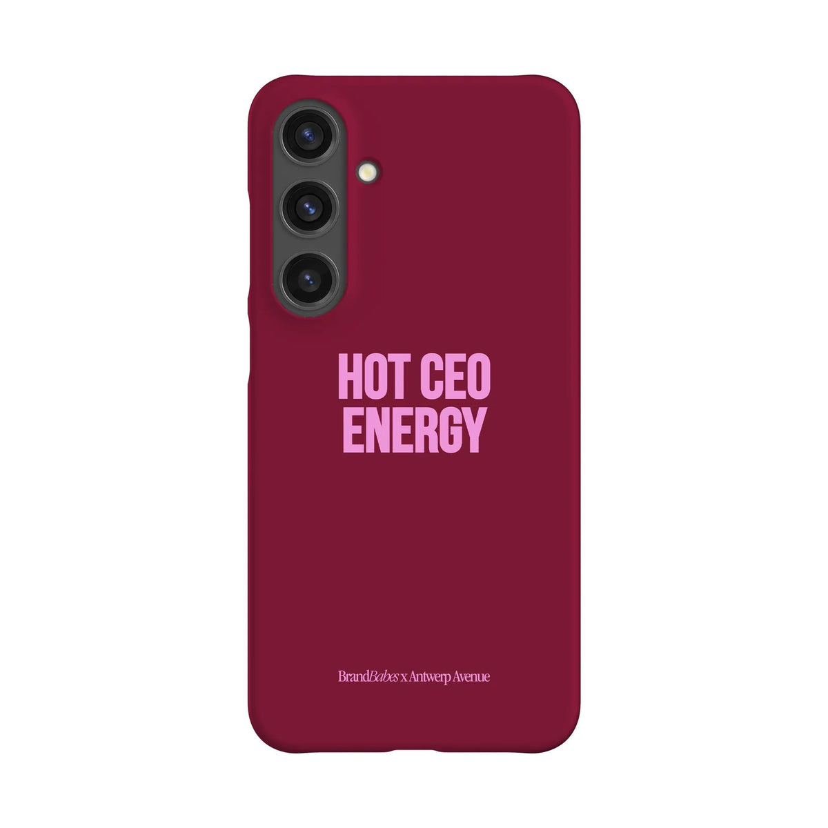 Hot CEO Energy - Case - Galaxy S24 Plus Snap mockup