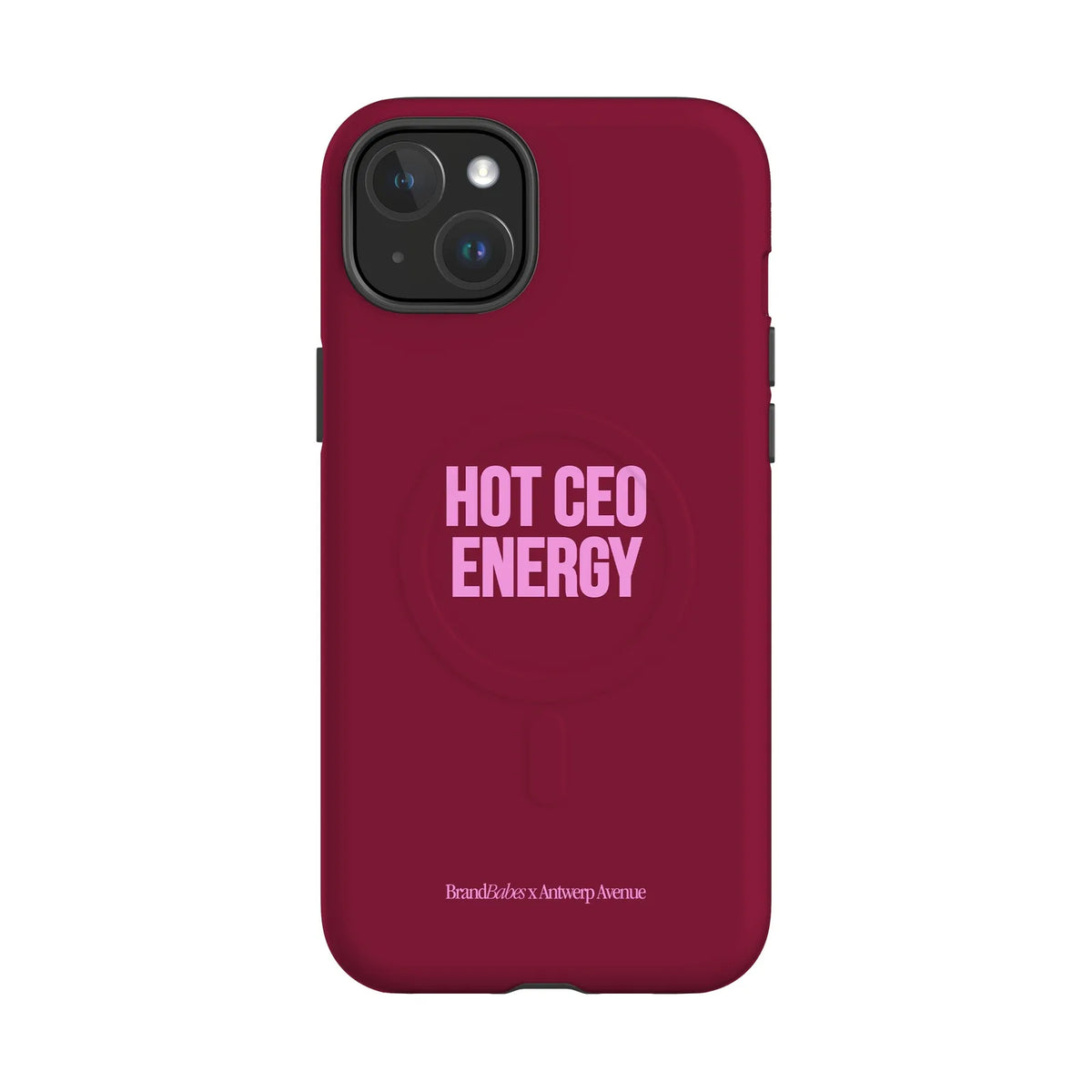 Hot CEO Energy - Case - iPhone 15 Plus MagSafe mockup