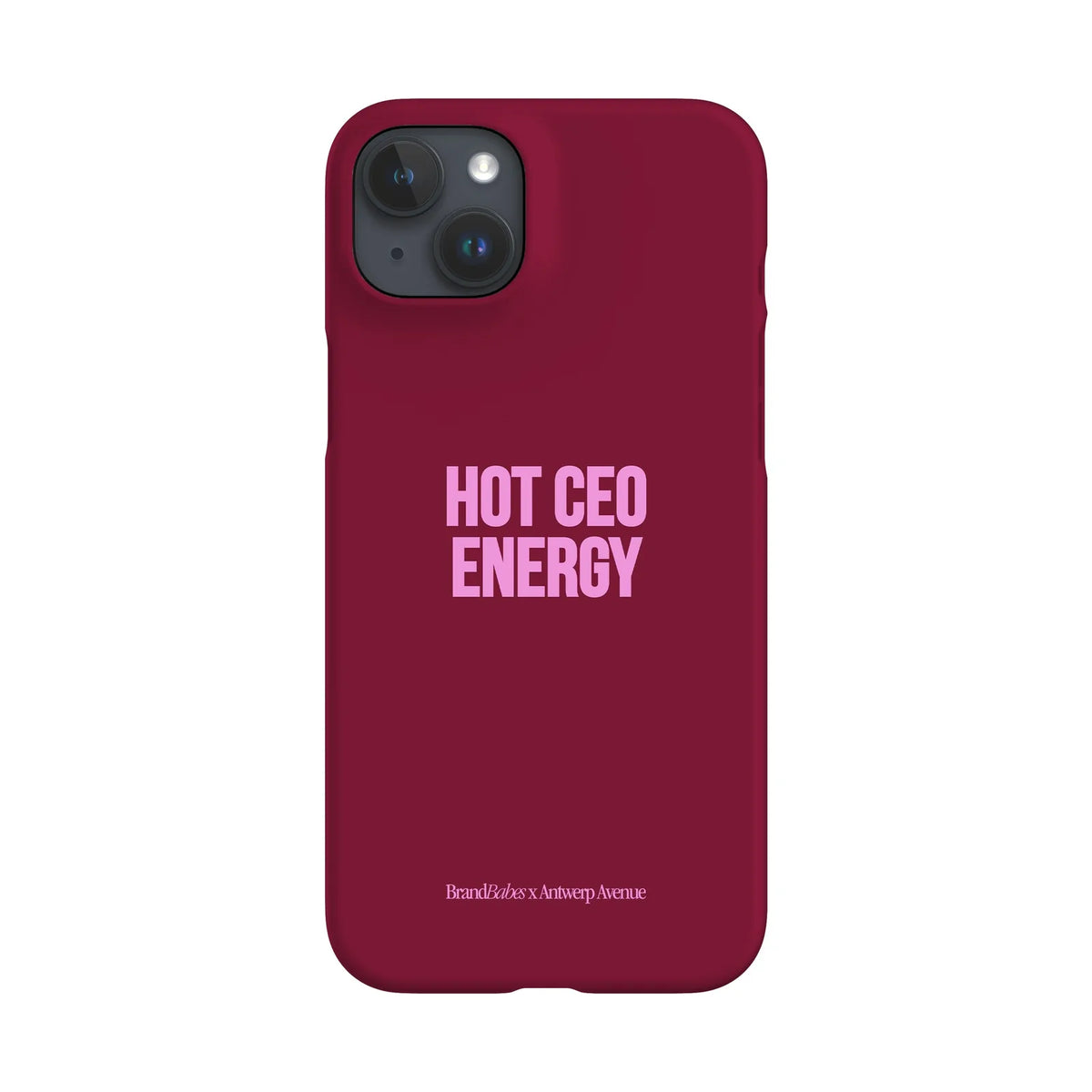 Hot CEO Energy - Case - iPhone 15 Plus Snap mockup