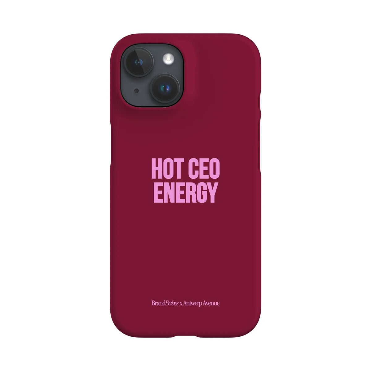 Hot CEO Energy - Case - iPhone 15 Snap mockup
