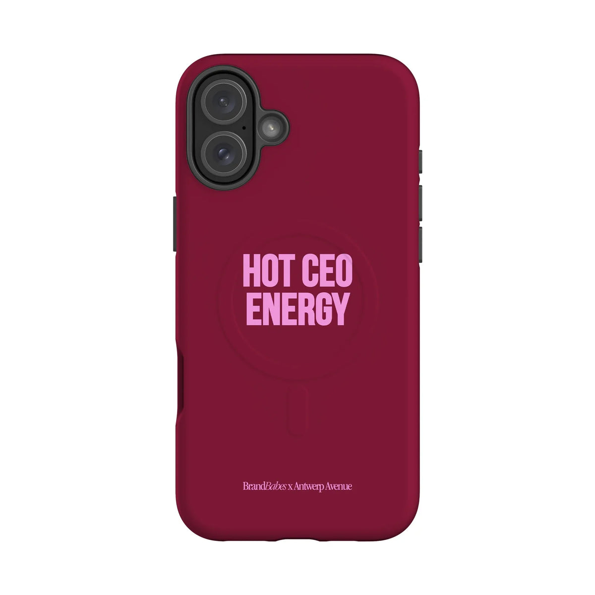 Hot CEO Energy - Case - iPhone 16 Plus MagSafe mockup