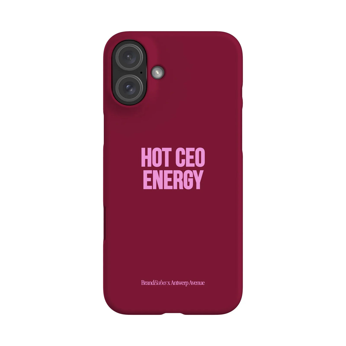 Hot CEO Energy - Case - iPhone 16 Plus Snap mockup