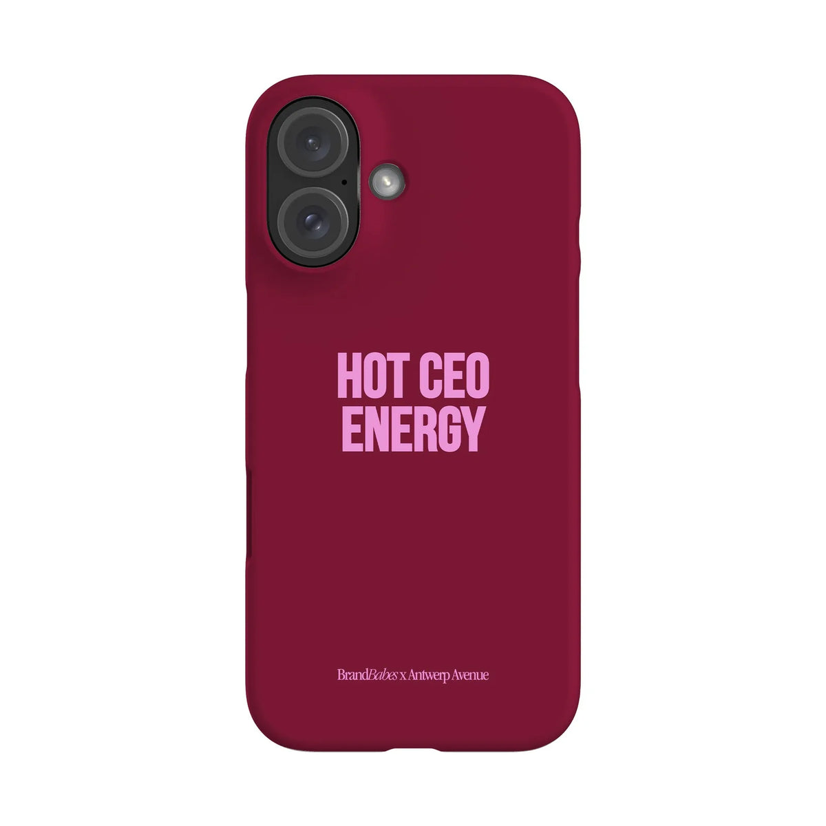 Hot CEO Energy - Case - iPhone 16 Snap mockup
