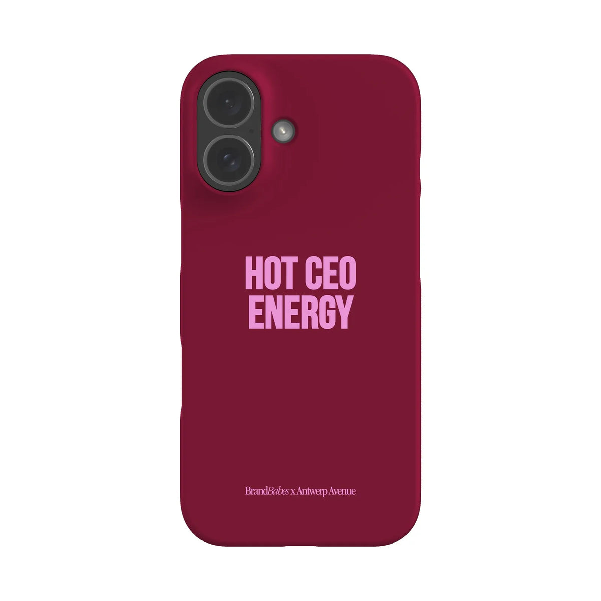 Hot CEO Energy - Case - iPhone 17 Snap mockup