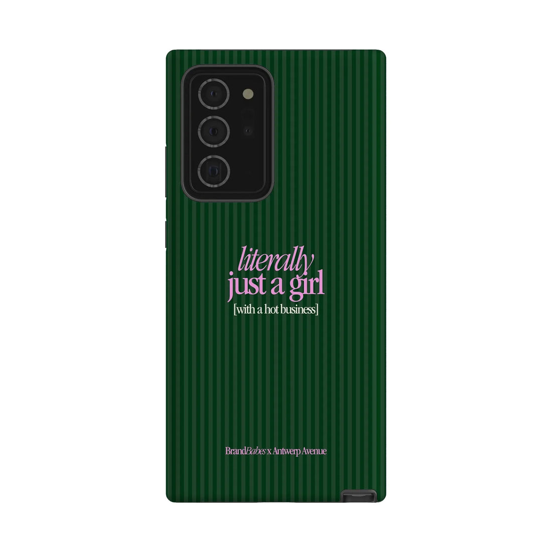 Literally Just a Girl - Case - Galaxy Note 20 Ultra mockup