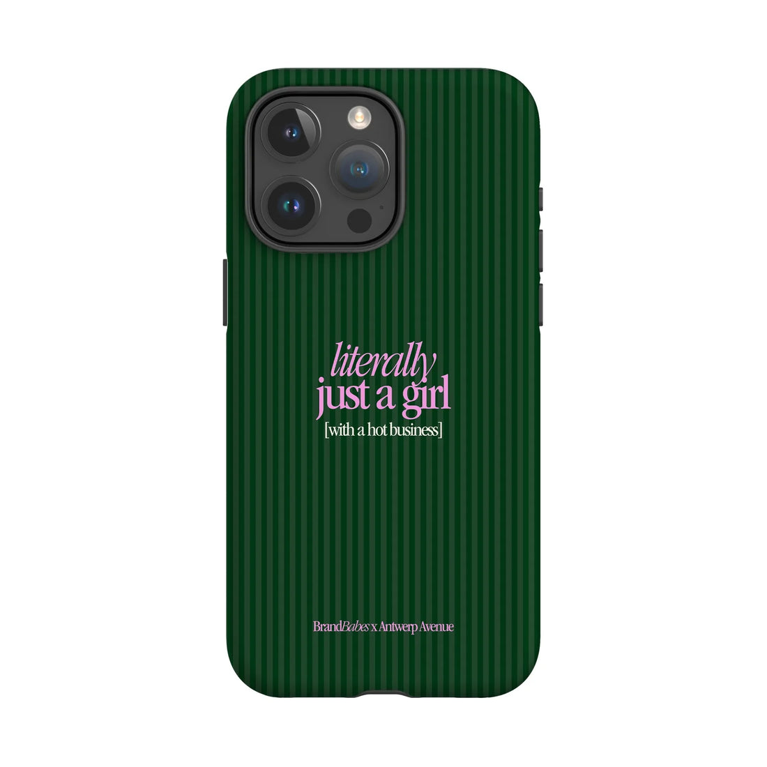 Literally Just a Girl - Case - iPhone 15 Pro Max mockup