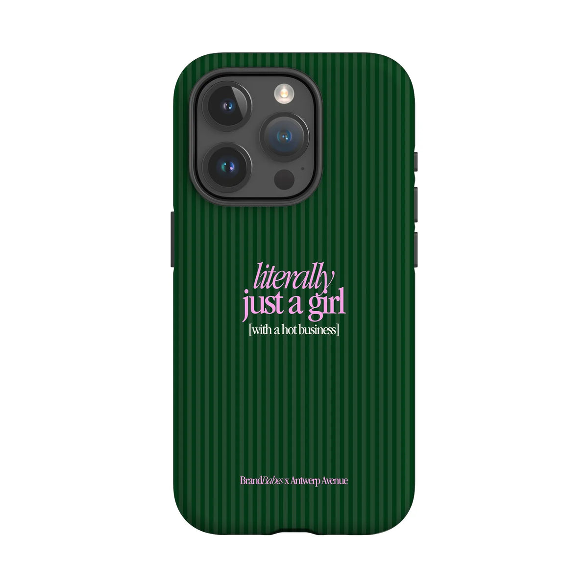 Literally Just a Girl - Case - iPhone 15 Pro mockup