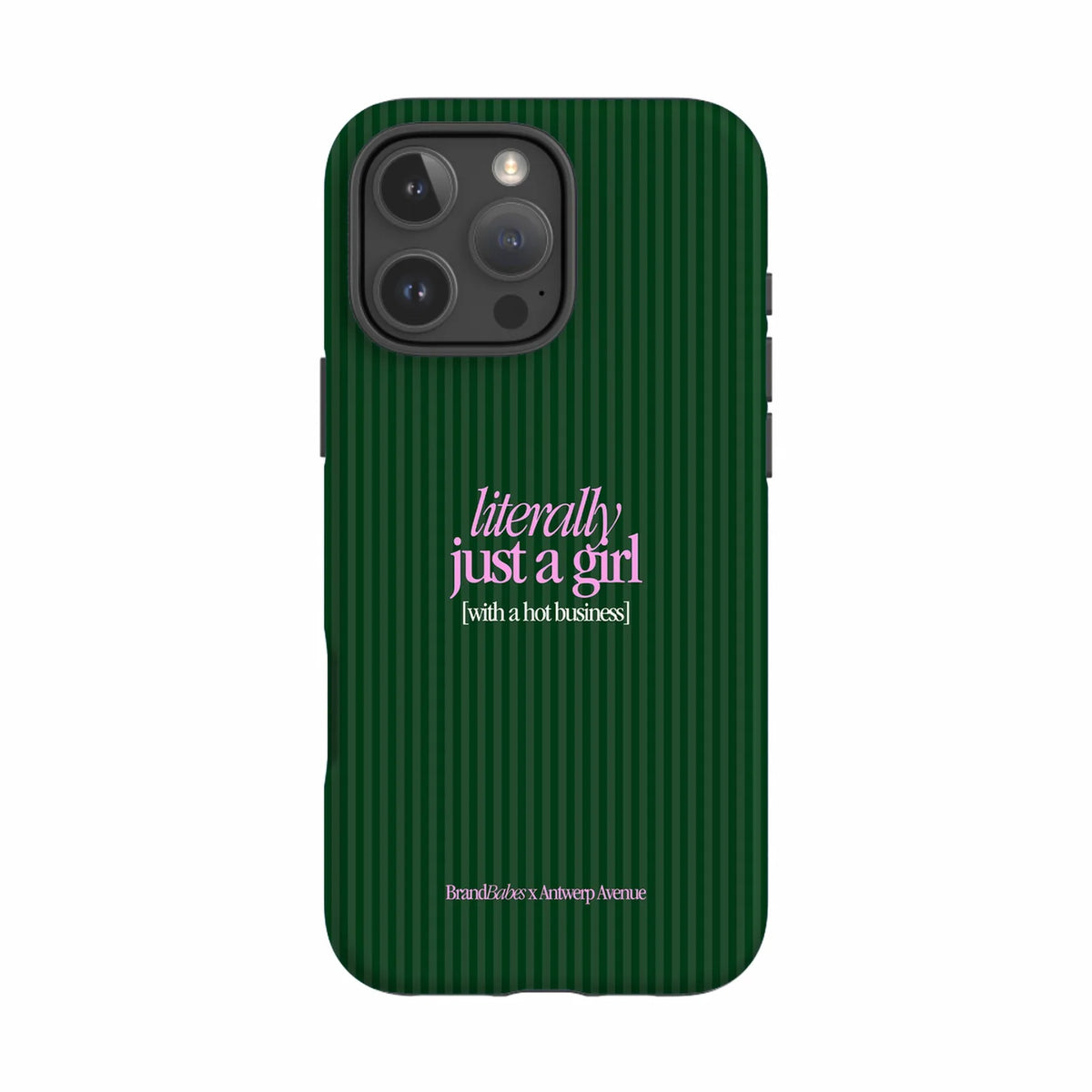 Literally Just a Girl - Case - iPhone 16 Pro Max mockup