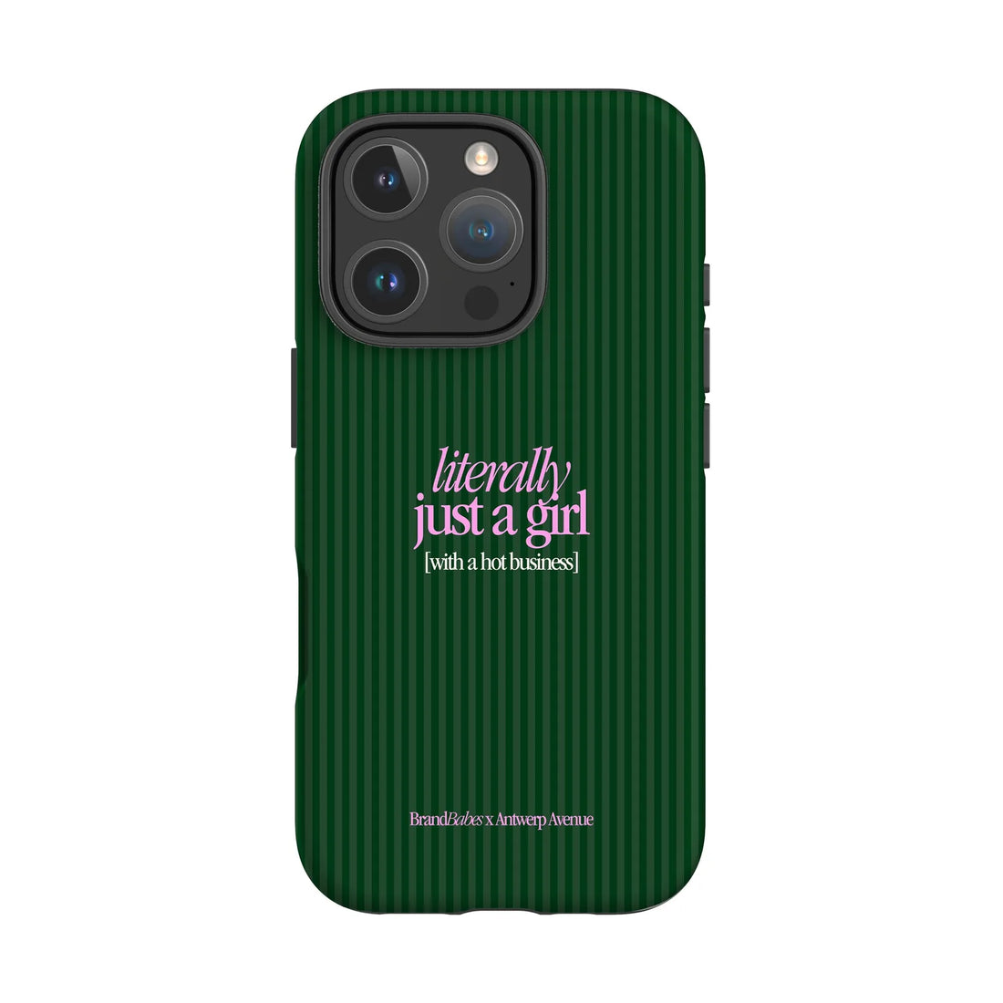 Literally Just a Girl - Case - iPhone 16 Pro mockup