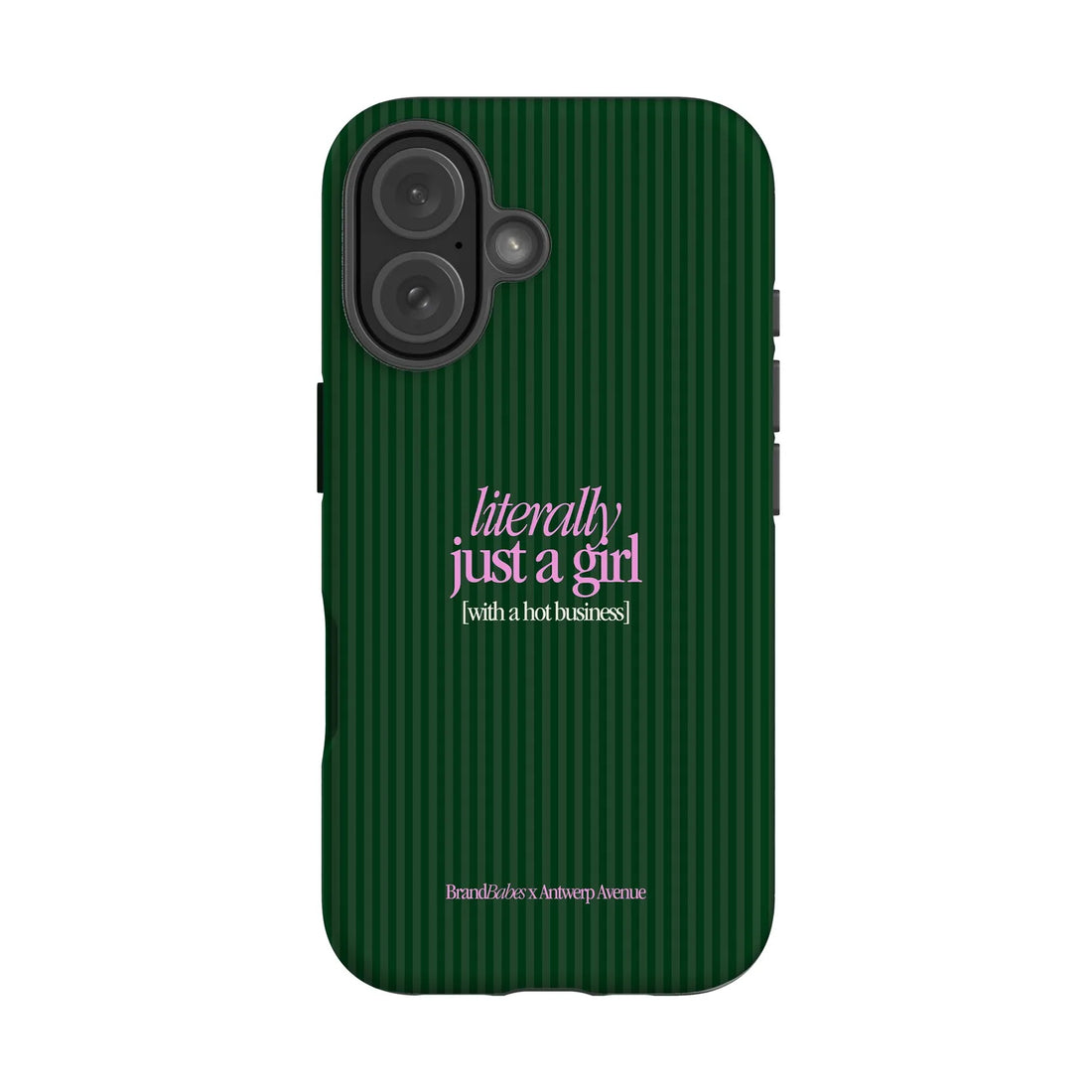Literally Just a Girl - Case - iPhone 16 mockup