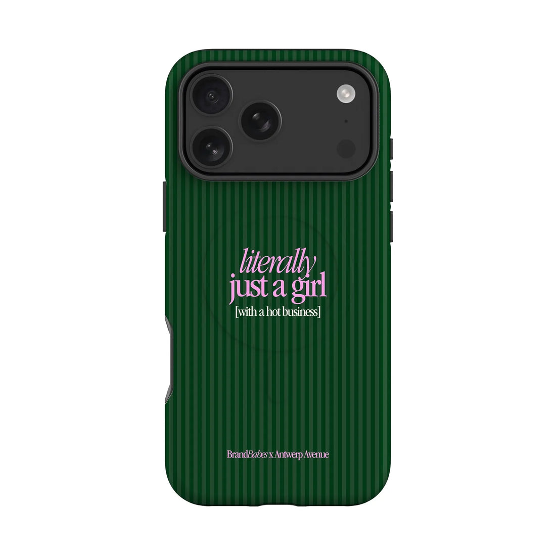 Literally Just a Girl - Case - iPhone 17 Pro Max MagSafe mockup