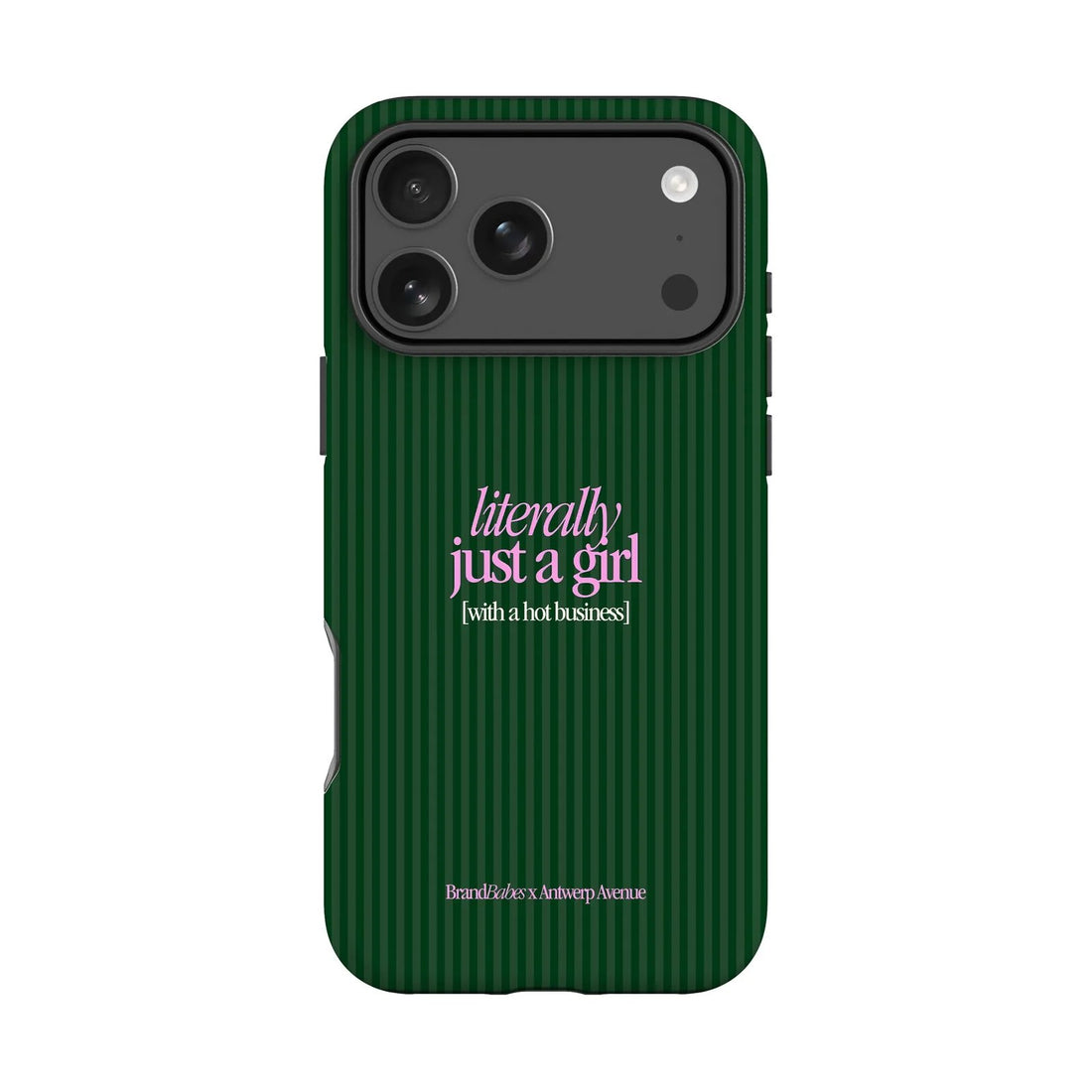 Literally Just a Girl - Case - iPhone Pro mockup