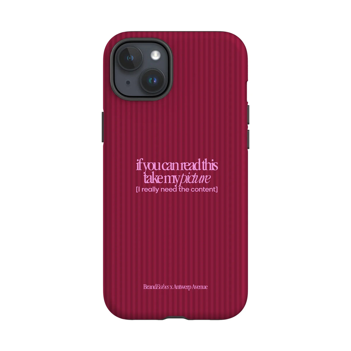 If You Can Read This - Case - iPhone 15 Plus mockup