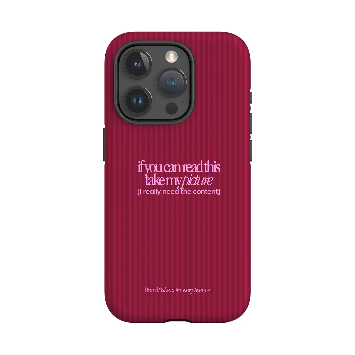 If You Can Read This - Case - iPhone 15 Pro mockup