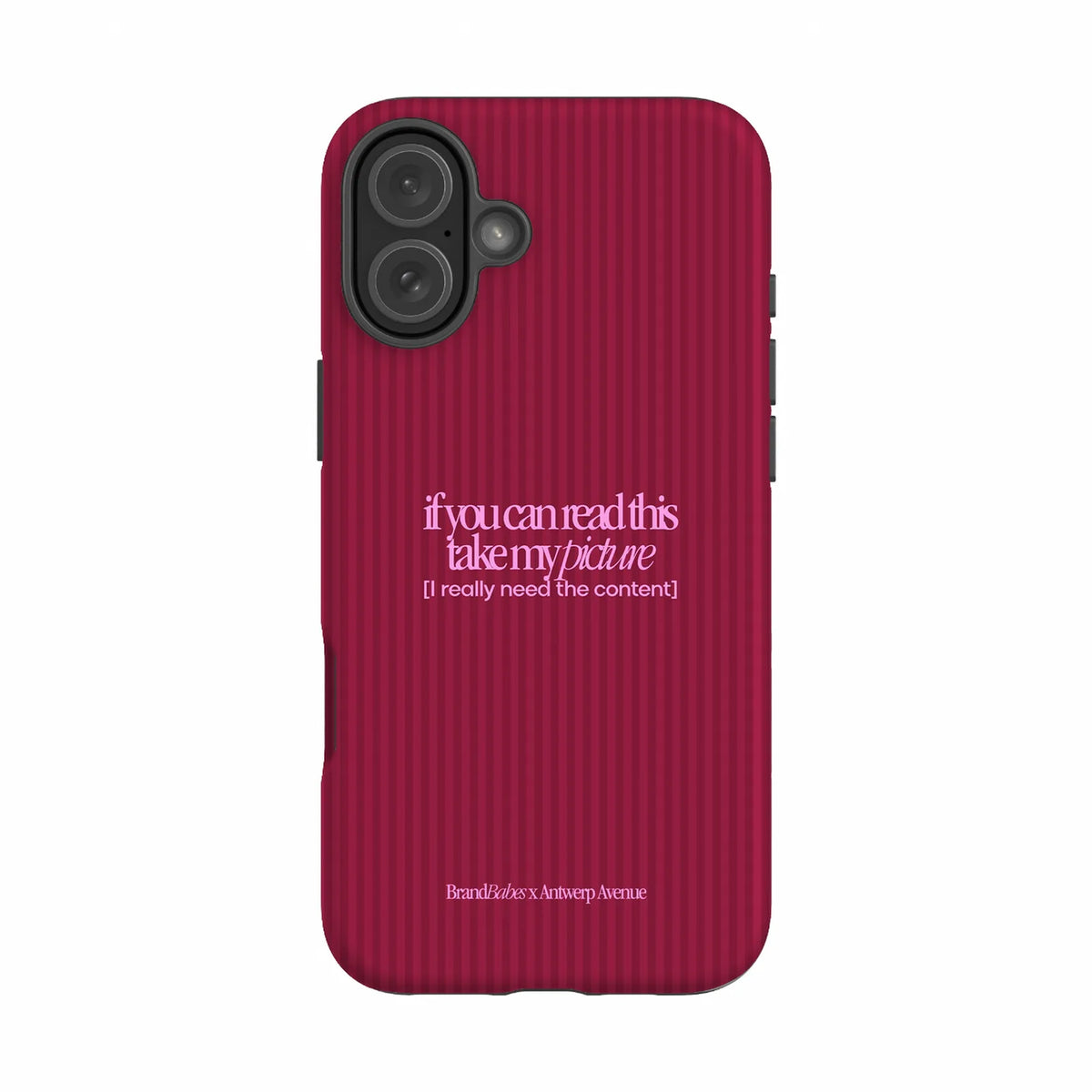 If You Can Read This - Case - iPhone 16 Plus mockup