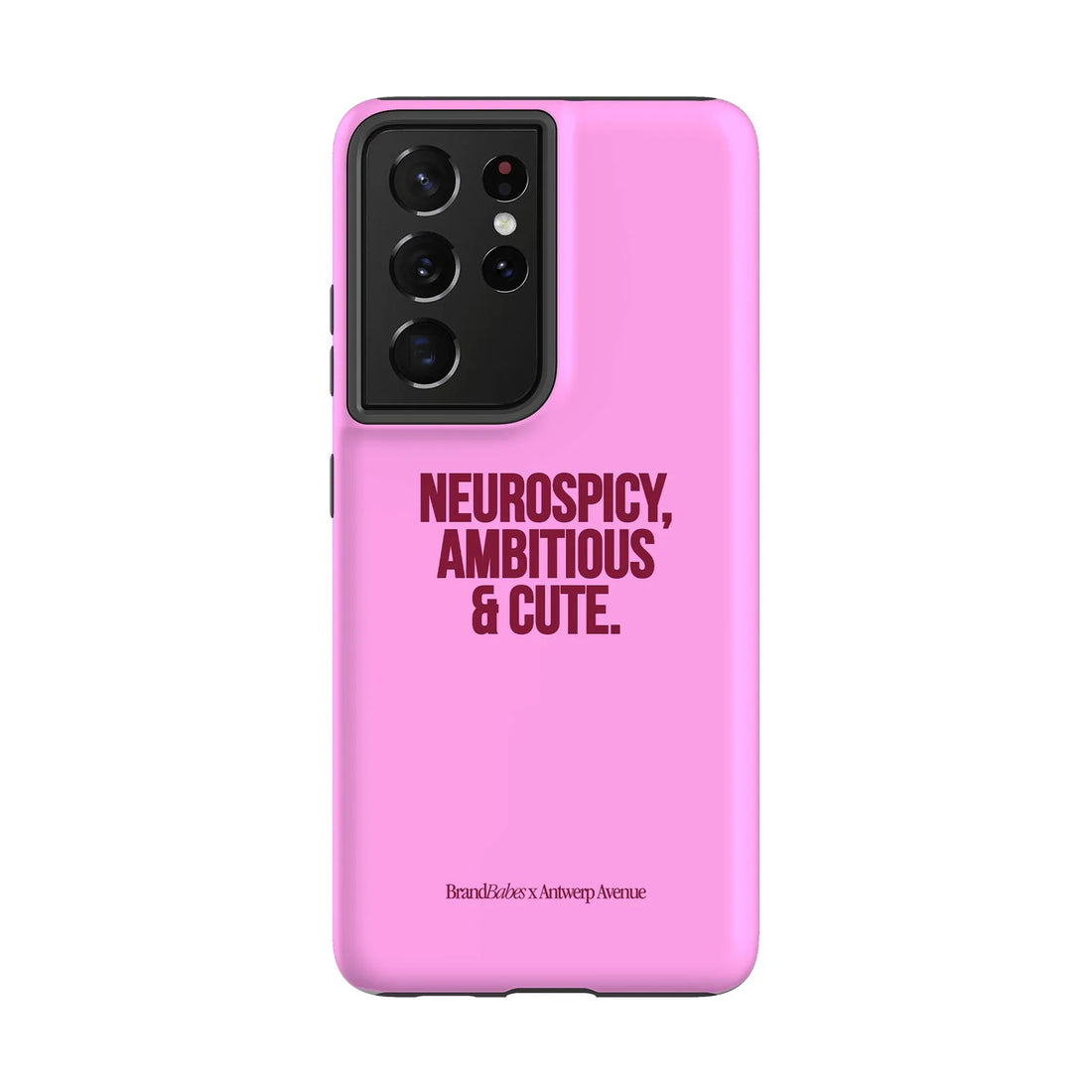 Neurospicy, Ambitious & Cute - Case - Galaxy S21 Ultra mockup