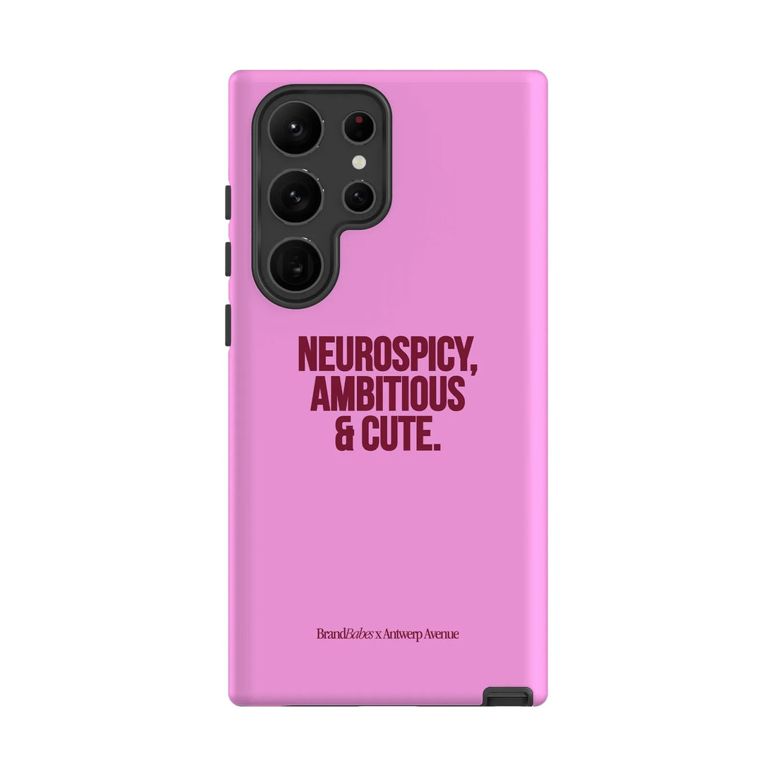 Neurospicy, Ambitious & Cute - Case - Galaxy S23 Ultra mockup