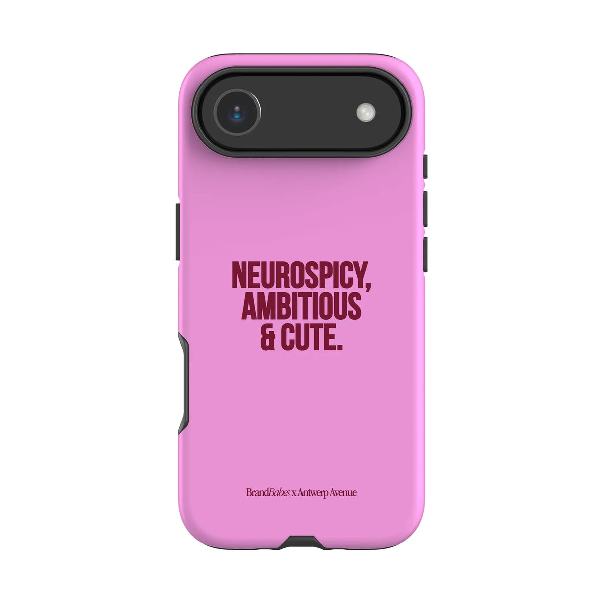 Neurospicy, Ambitious & Cute - Case - iPhone 17 Air mockup