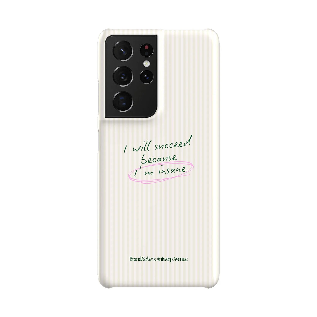 I Will Succeed - Case - Galaxy S21 Ultra Snap mockup