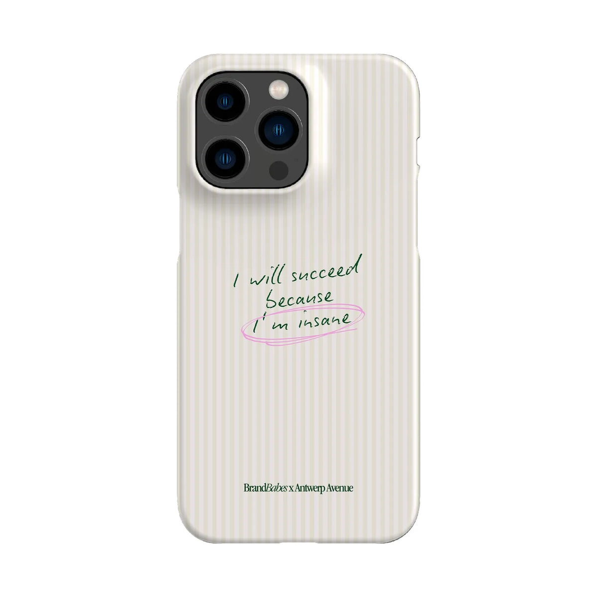 I Will Succeed - Case - iPhone 14 Pro Max Snap mockup