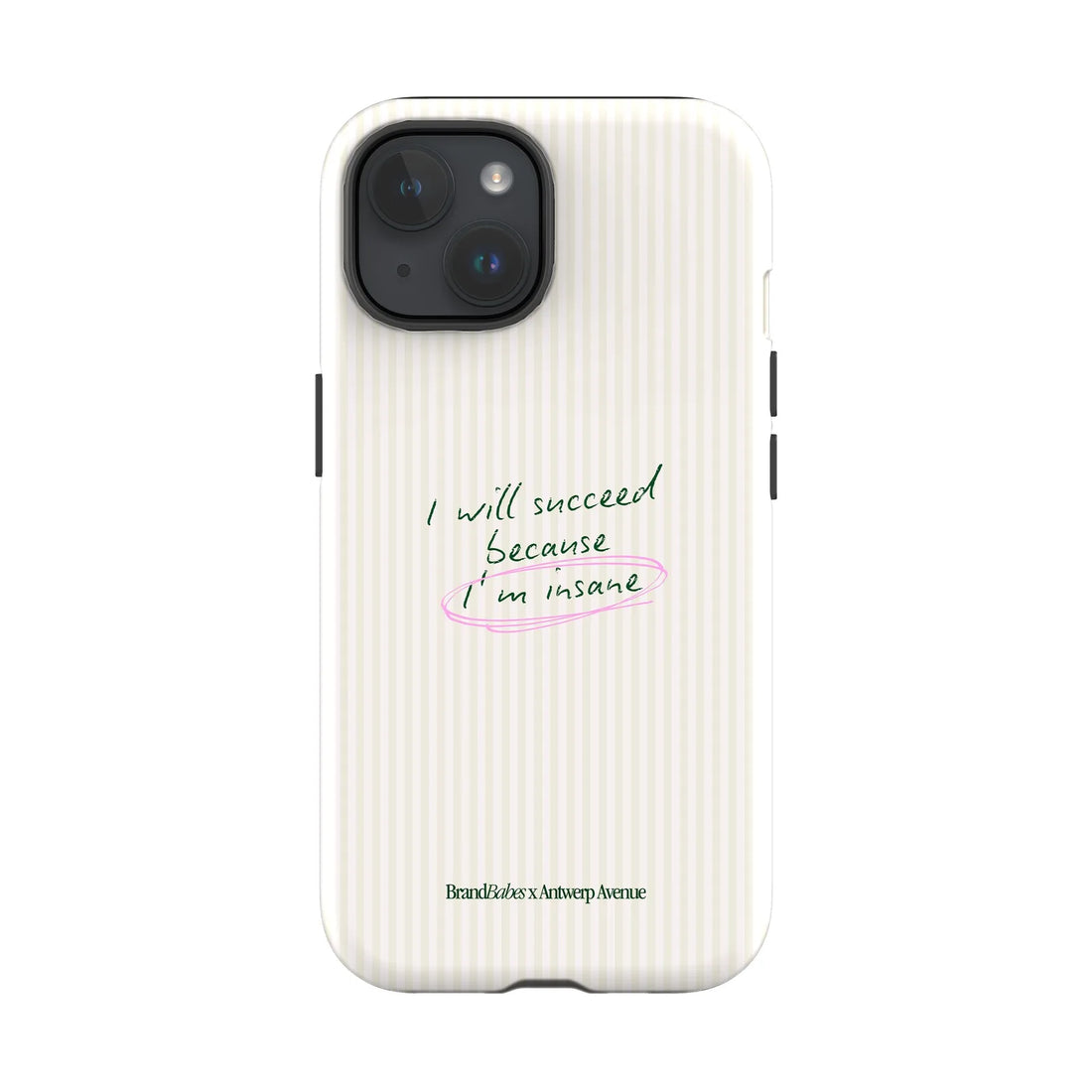 I Will Succeed - Case - iPhone 15 mockup