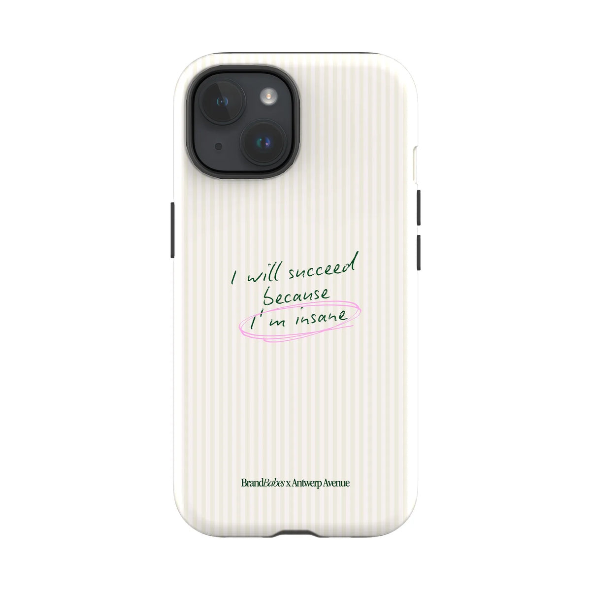 I Will Succeed - Case - iPhone 15 mockup