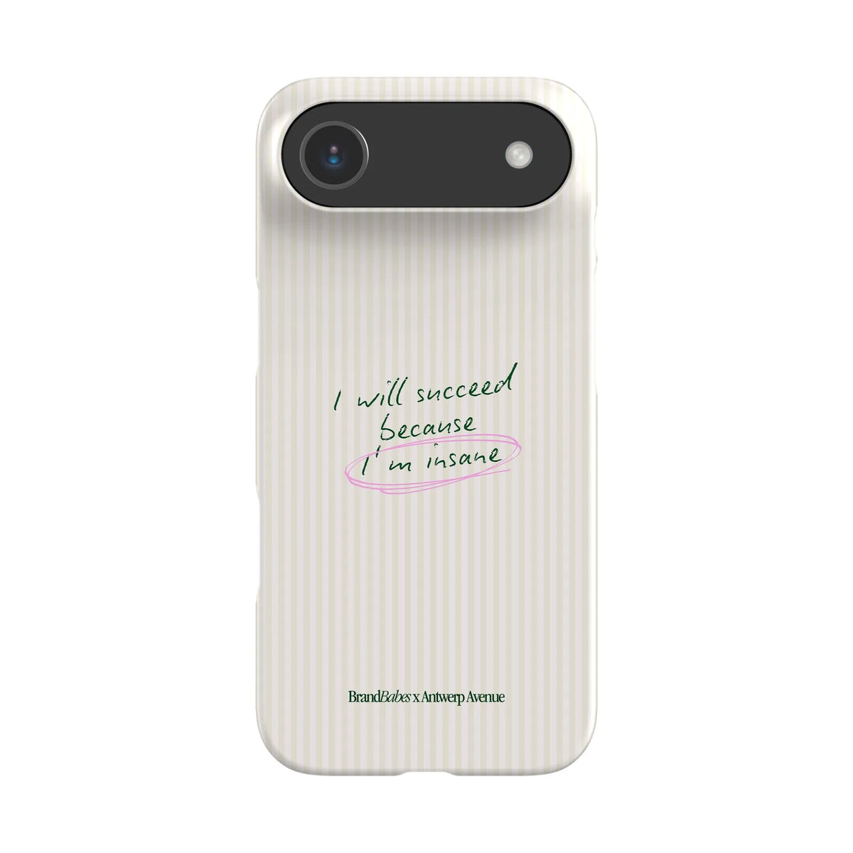 I Will Succeed - Case - iPhone 17 Air Snap mockup