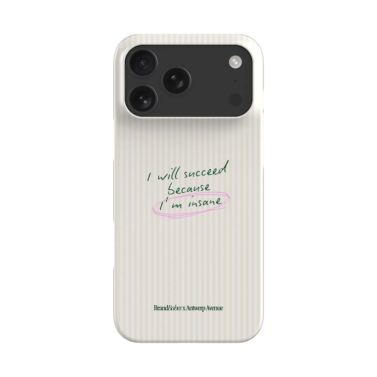 I Will Succeed - Case - iPhone 17 Pro Max Snap mockup