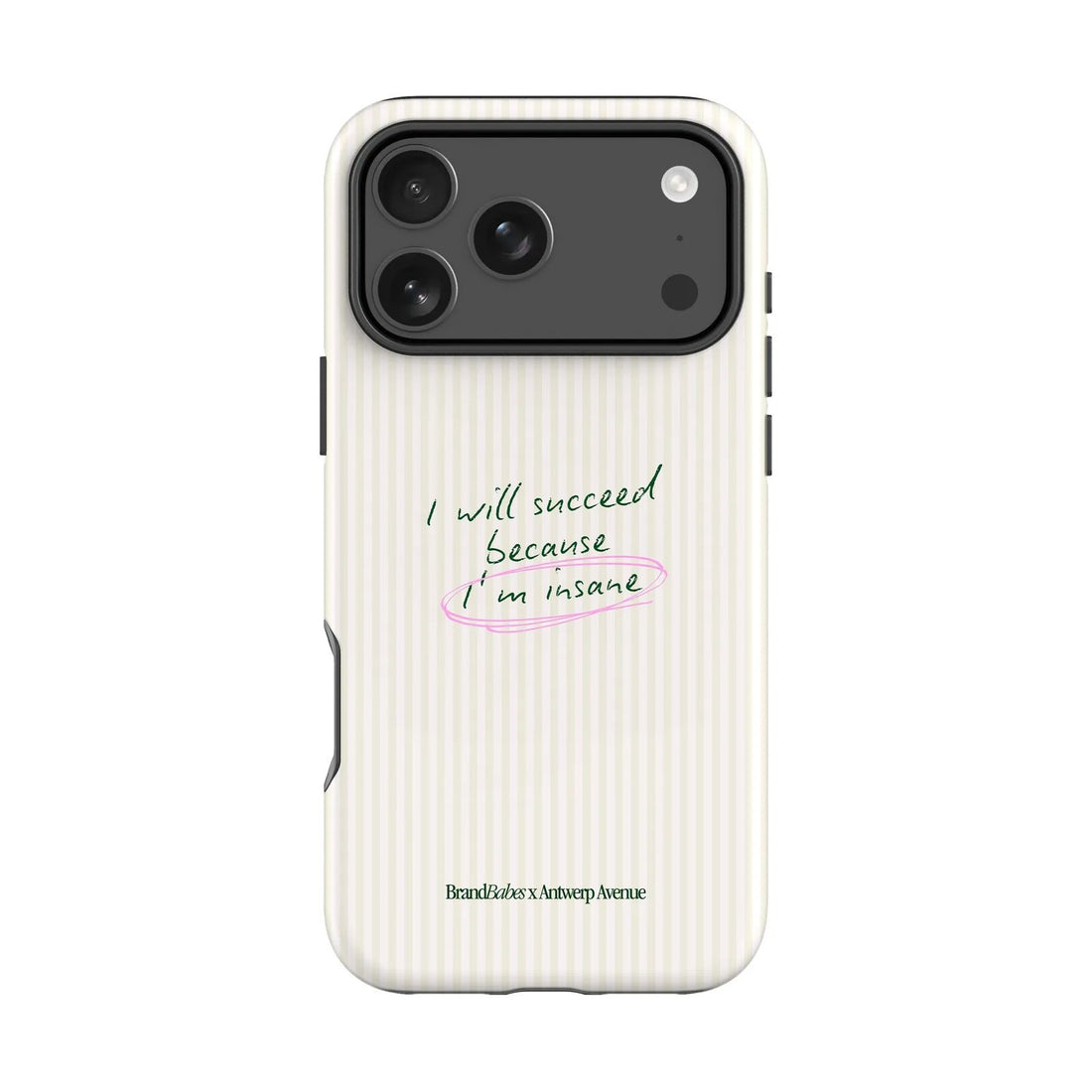 I Will Succeed - Case - iPhone Pro mockup