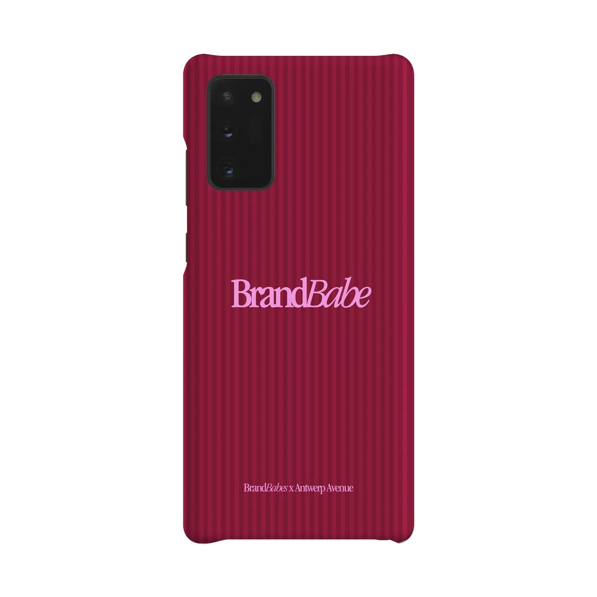 BrandBabe Red - Case - Galaxy Note 20 Snap mockup