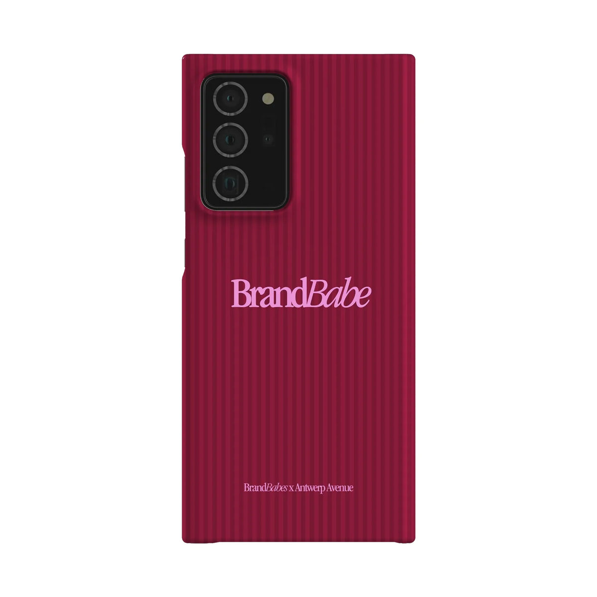 BrandBabe Red - Case - Galaxy Note 20 Ultra Snap mockup