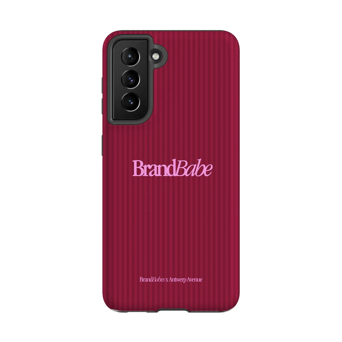 BrandBabe Red - Case - Galaxy S21 FE mockup