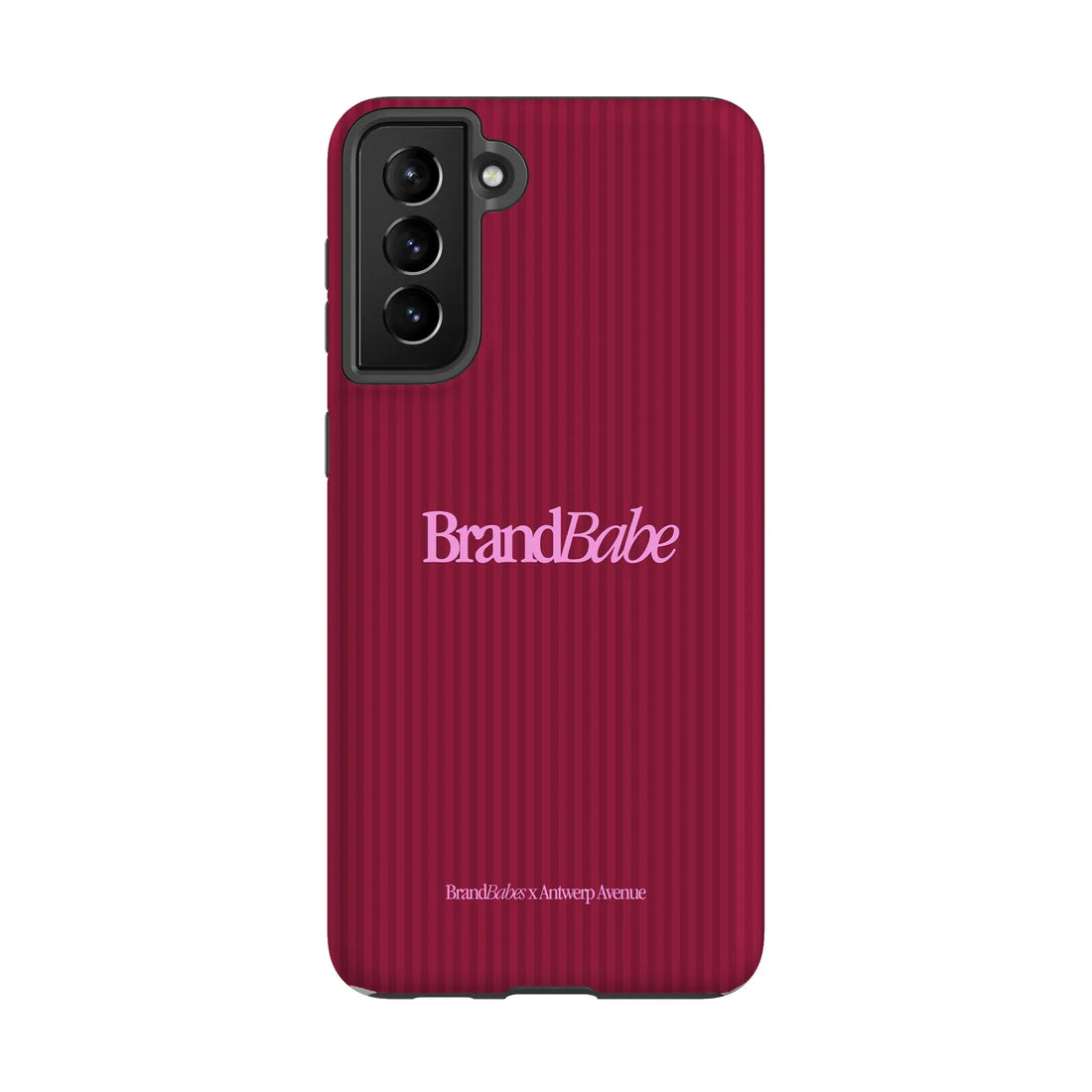 BrandBabe Red - Case - Galaxy S21 Plus mockup