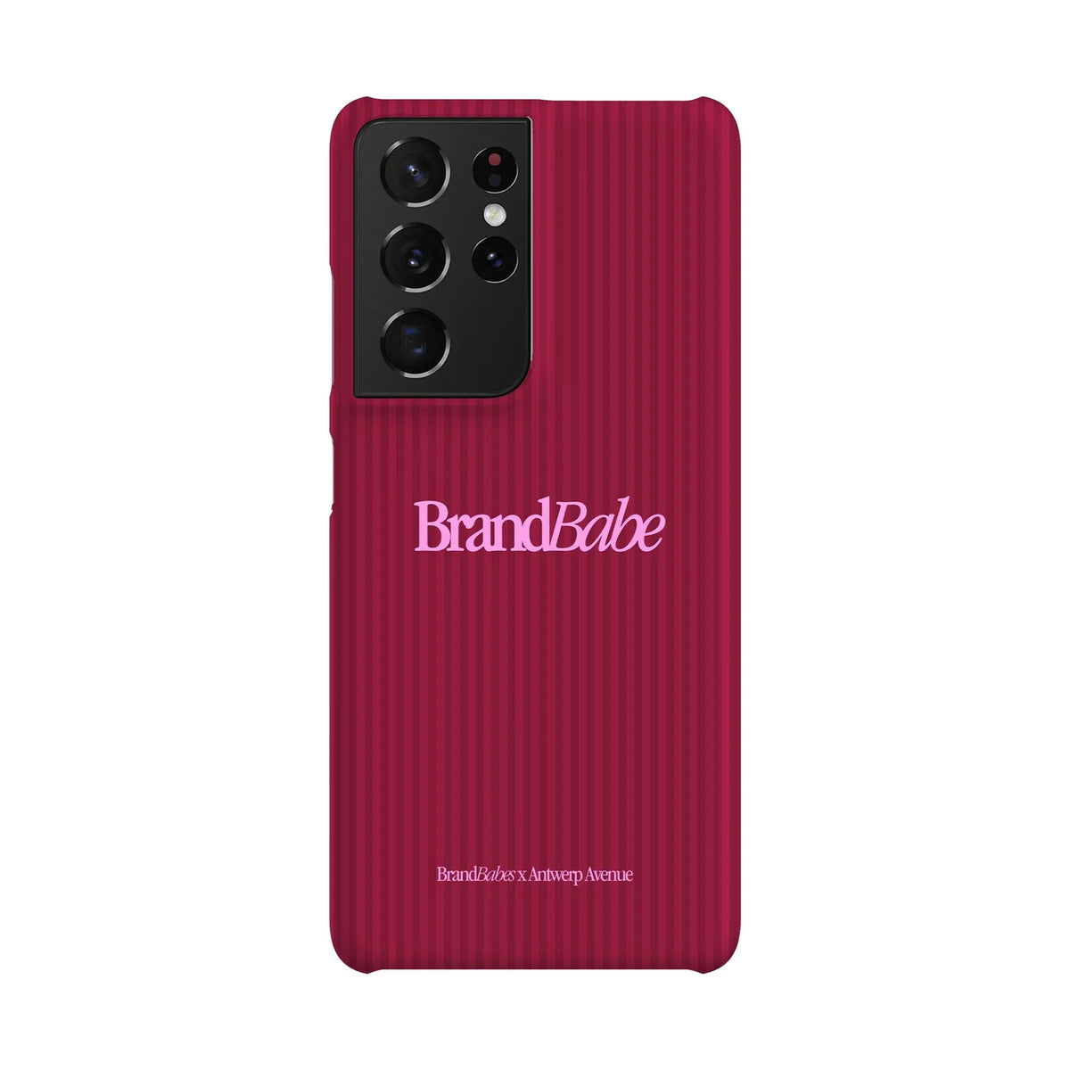 BrandBabe Red - Case - Galaxy S21 Ultra Snap mockup