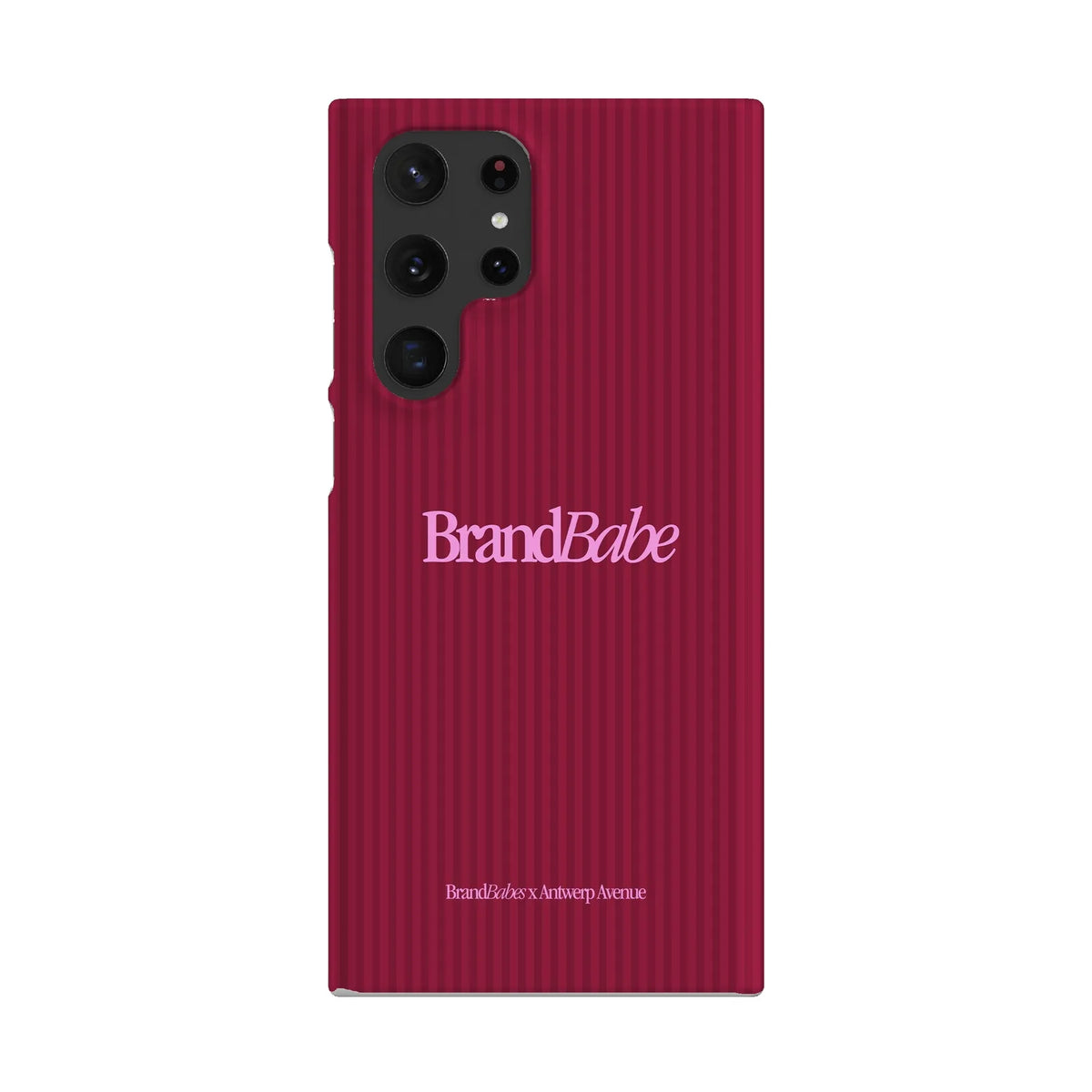 BrandBabe Red - Case - Galaxy S22 Ultra Snap mockup