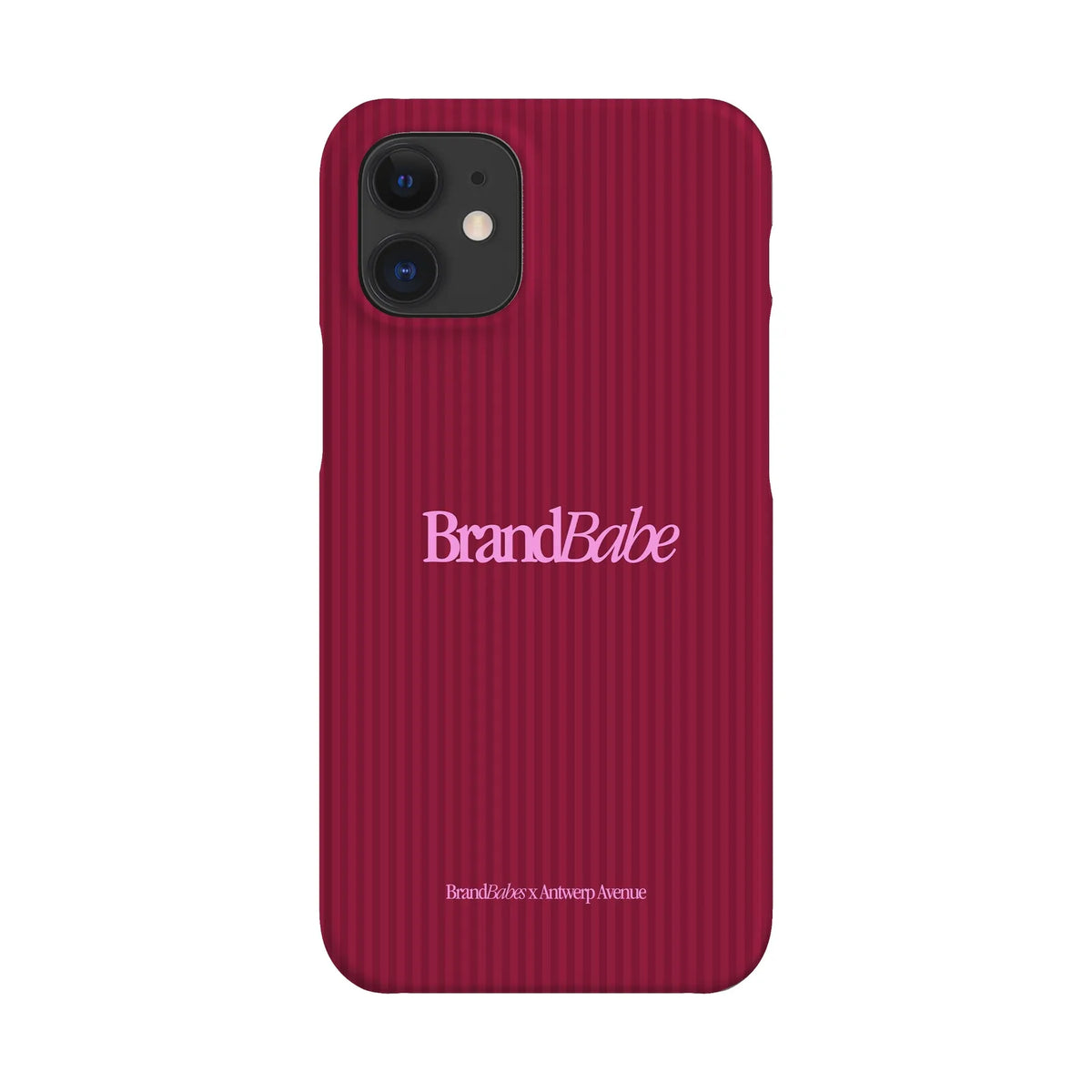 BrandBabe Red - Case - iPhone 12 Mini Snap mockup