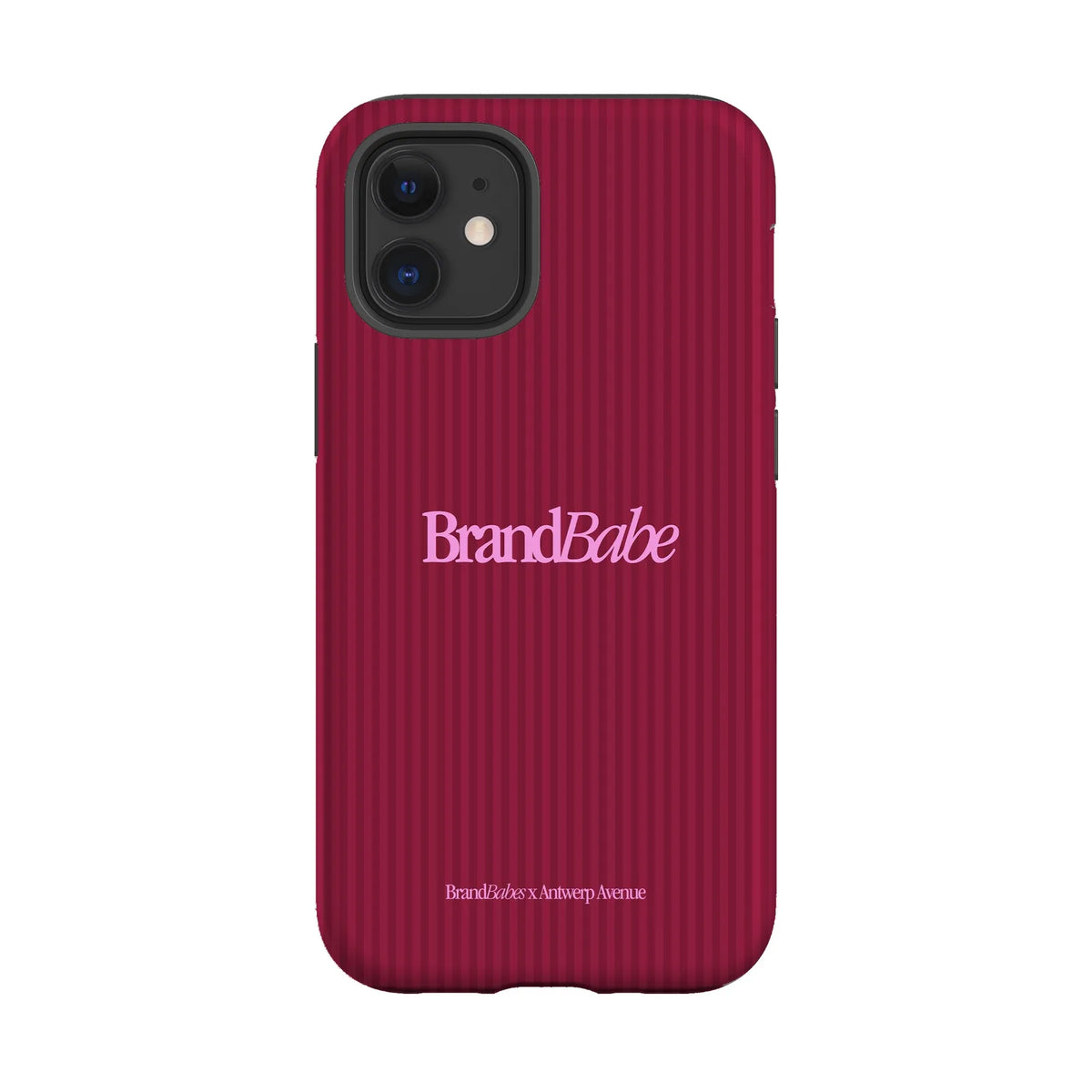 BrandBabe Red - Case - iPhone 12 Mini mockup