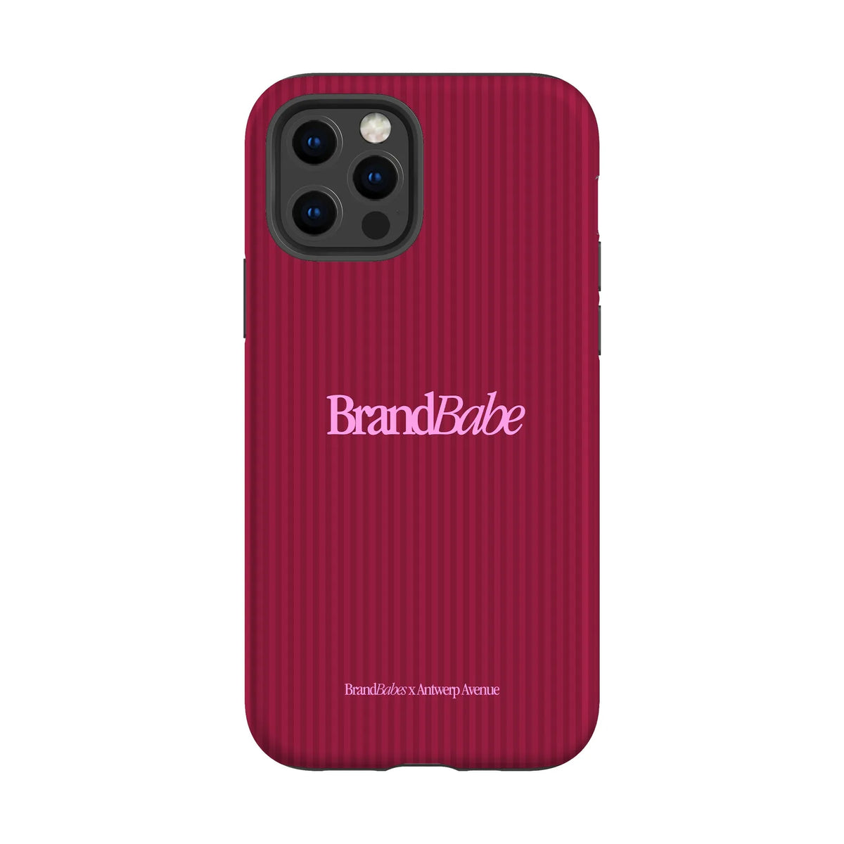 BrandBabe Red - Case - iPhone 12 Pro mockup