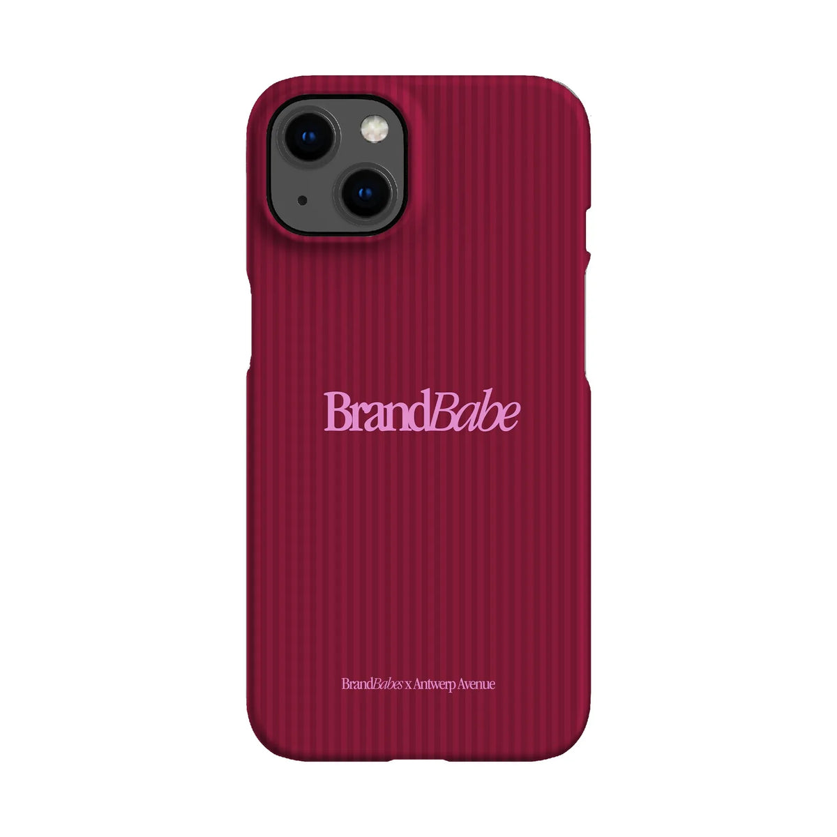 BrandBabe Red - Case - iPhone 13 Snap mockup