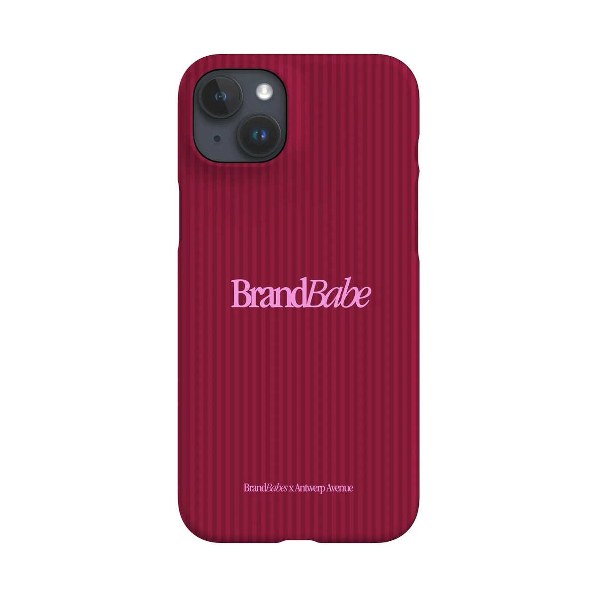 BrandBabe Red - Case - iPhone 15 Plus Snap mockup