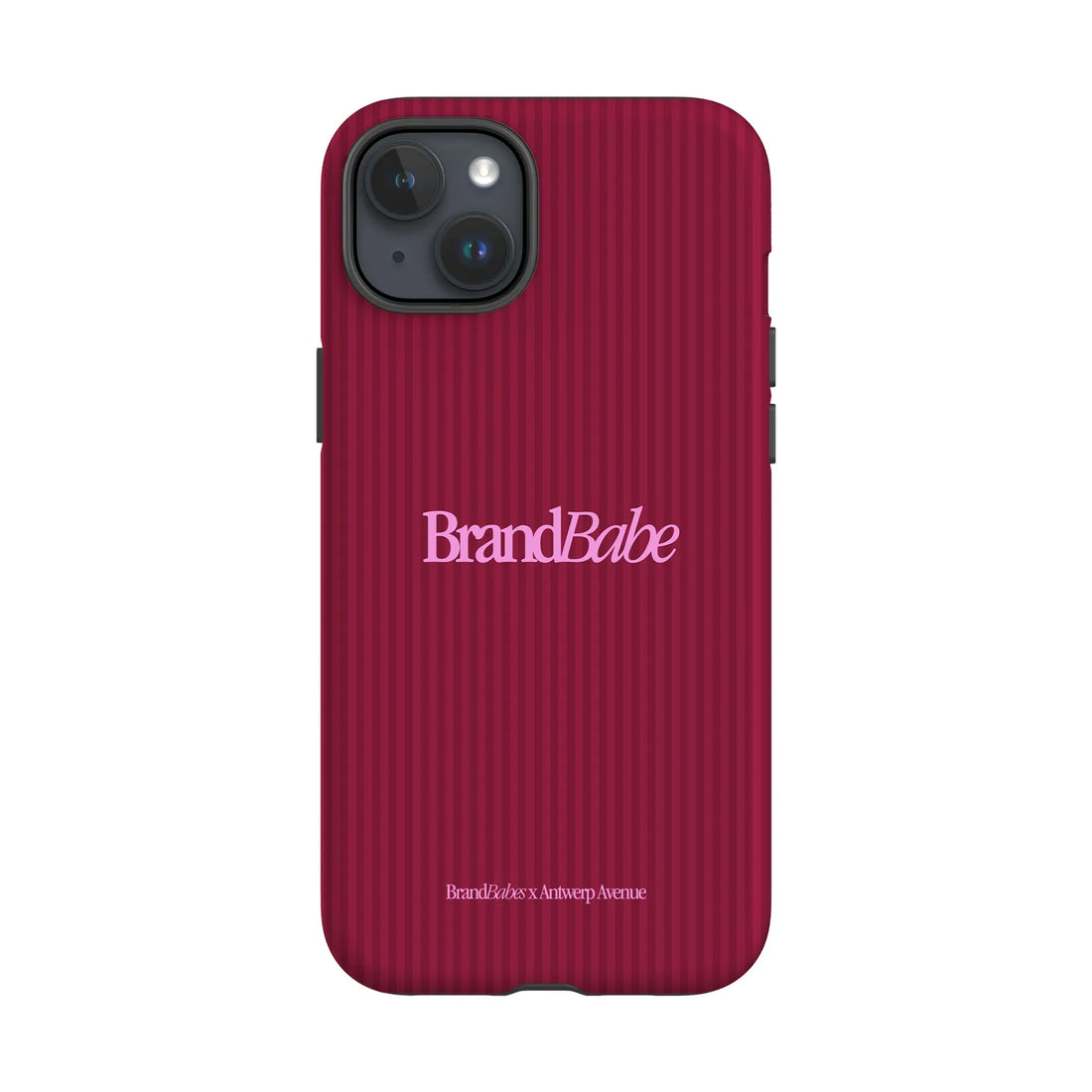 BrandBabe Red - Case - iPhone 15 Plus mockup