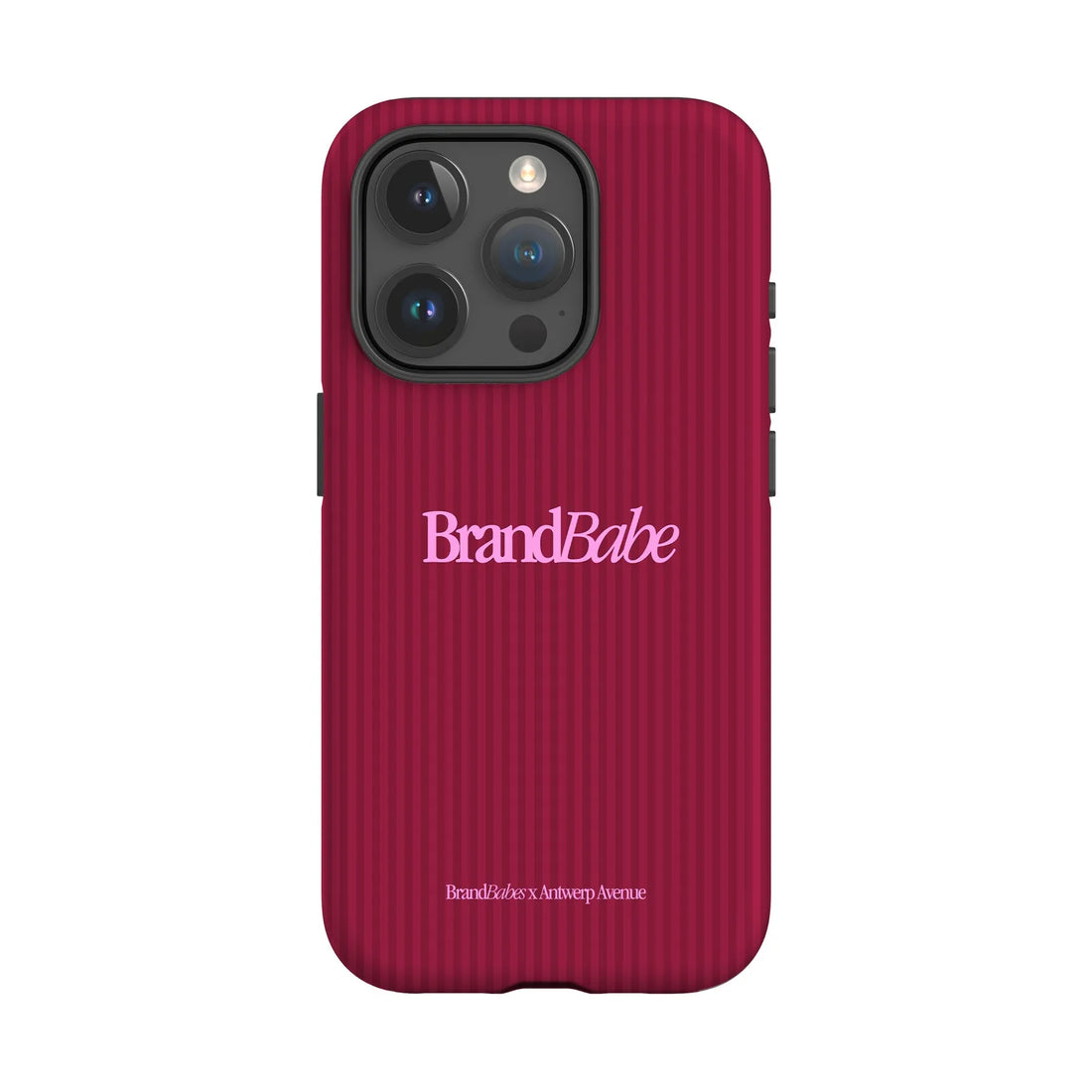 BrandBabe Red - Case - iPhone 15 Pro mockup