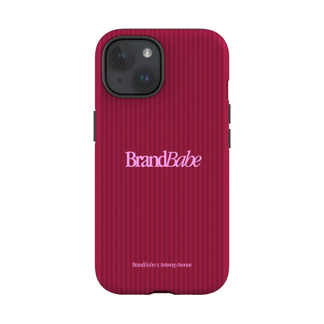 BrandBabe Red - Case - iPhone 15 mockup
