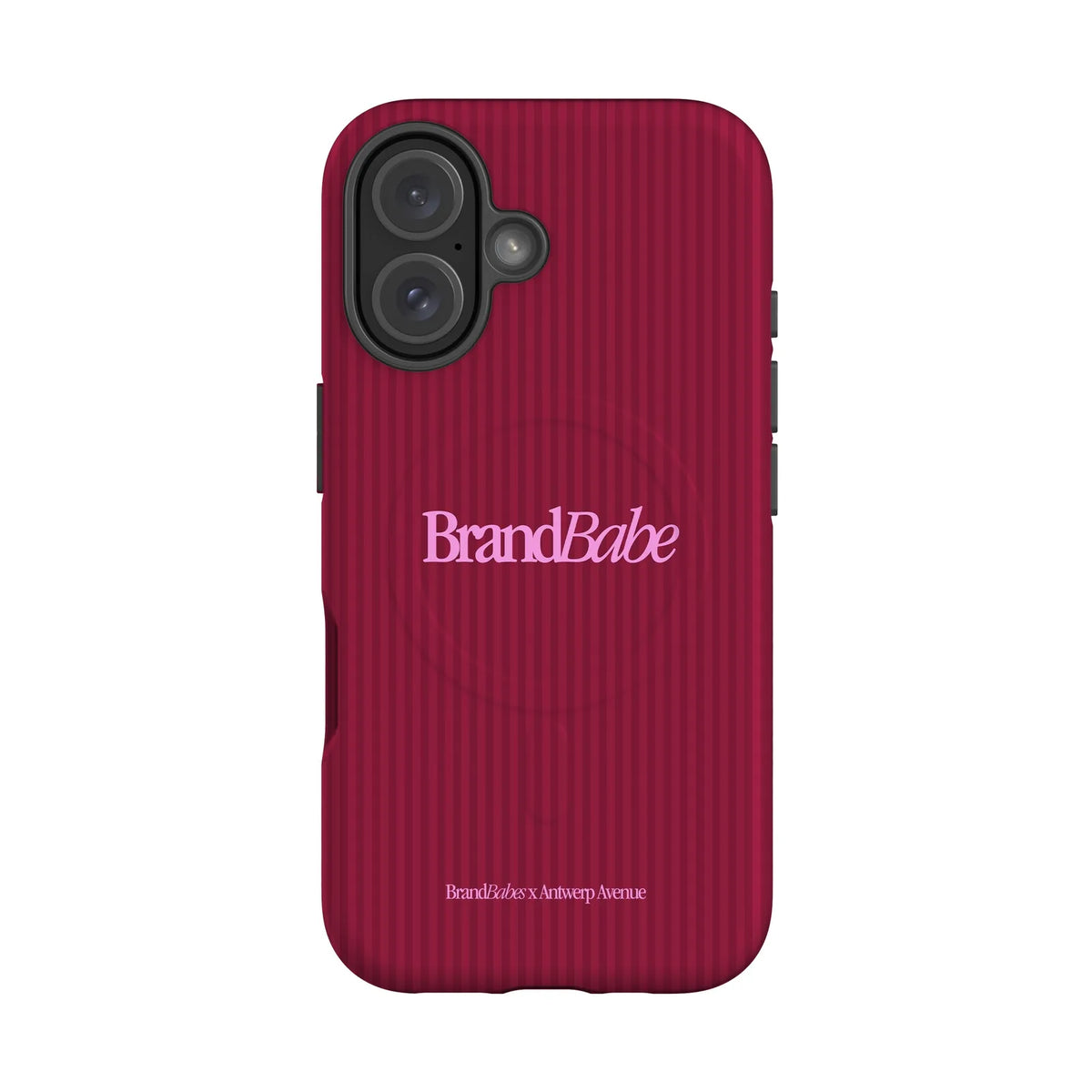 BrandBabe Red - Case - iPhone 16 MagSafe mockup