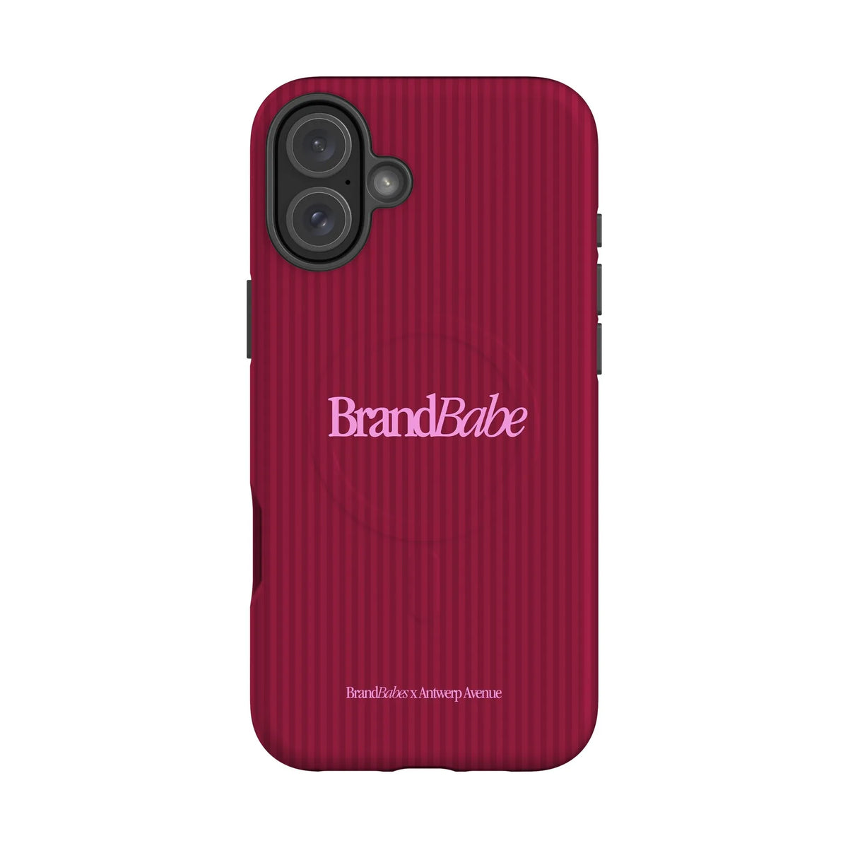 BrandBabe Red - Case - iPhone 16 Plus MagSafe mockup