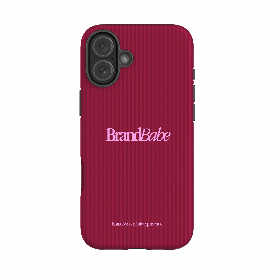 BrandBabe Red - Case - iPhone 16 Plus mockup