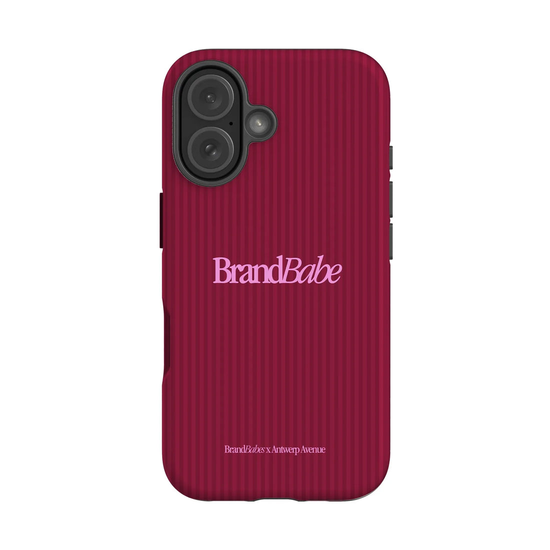 BrandBabe Red - Case - iPhone 16 mockup
