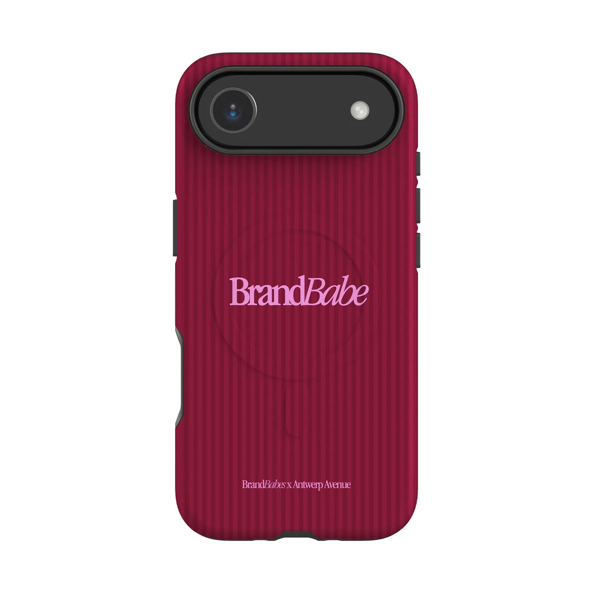 BrandBabe Red - Case - iPhone 17 Air MagSafe mockup