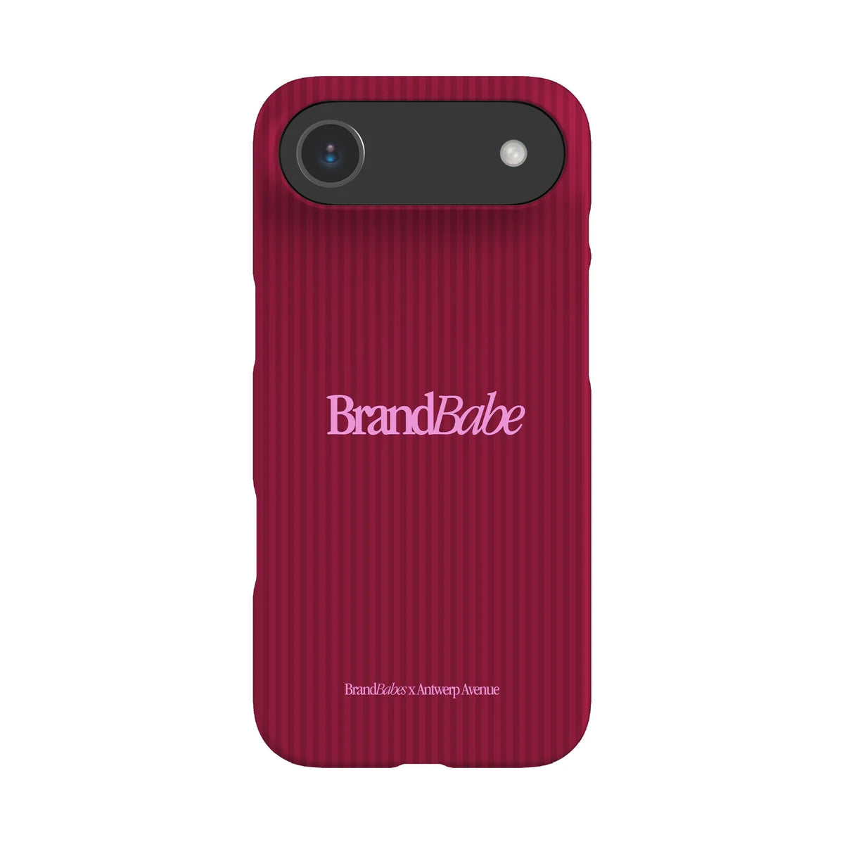 BrandBabe Red - Case - iPhone 17 Air Snap mockup